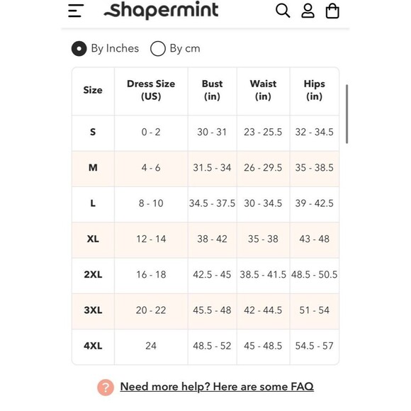 Shapermint Scoop Neck Black Smoothing Slimming Basic Cami Tank Top Sz 3XL - Picture 5 of 7